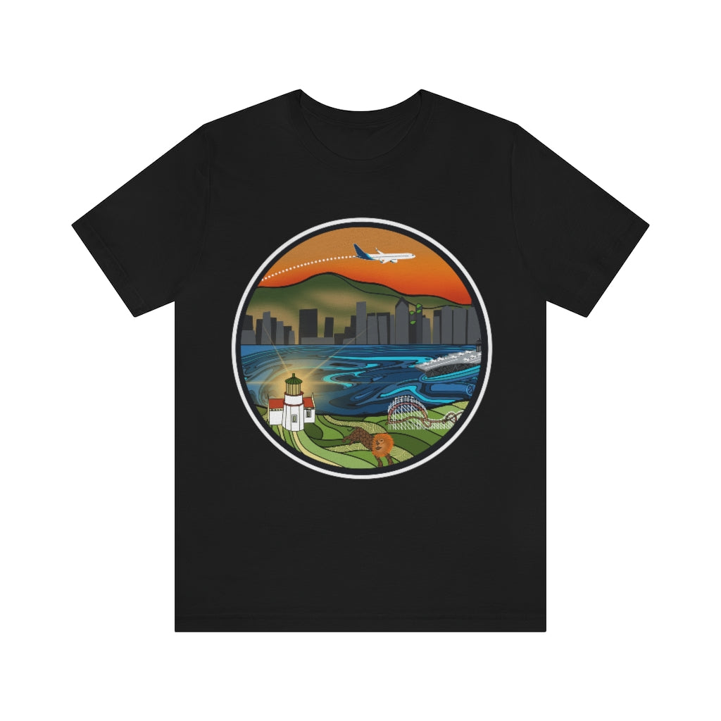 San Diego  Sleeve Tee