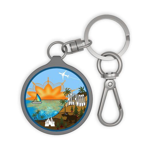 LAX Keyring Tag