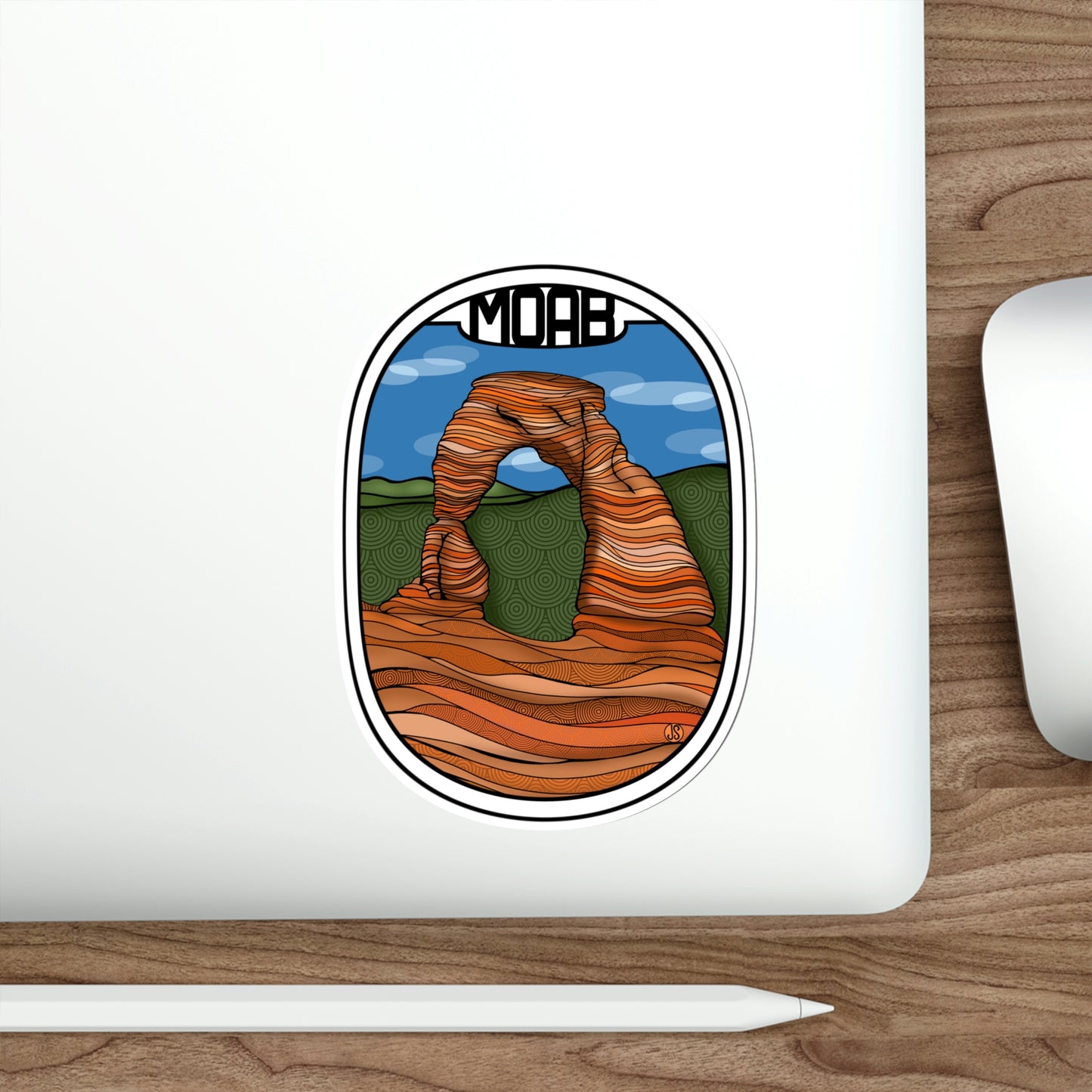 Moab Die-Cut Stickers