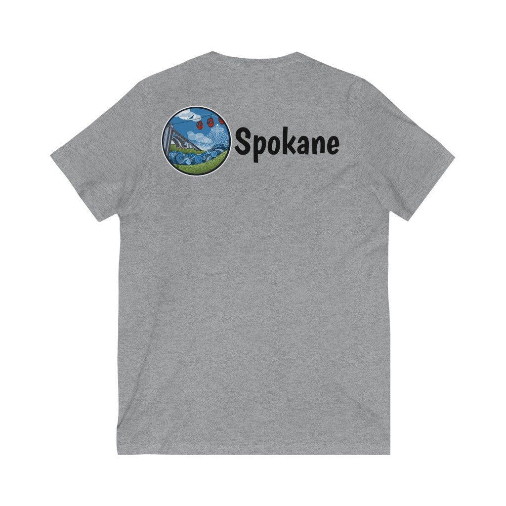 Spokane Short Sleeve V-Neck Tee