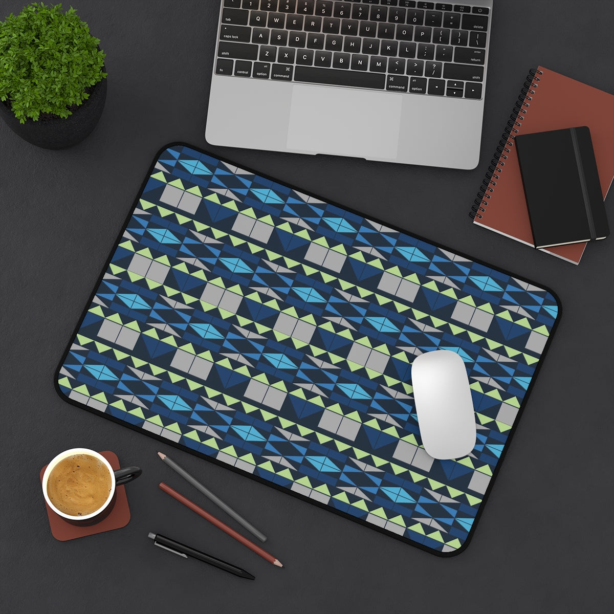 Bulkhead modern Desk Mat