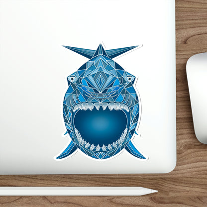 Shark Teeth Die-Cut Stickers