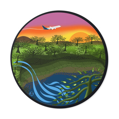 Lihue Round Vinyl Stickers