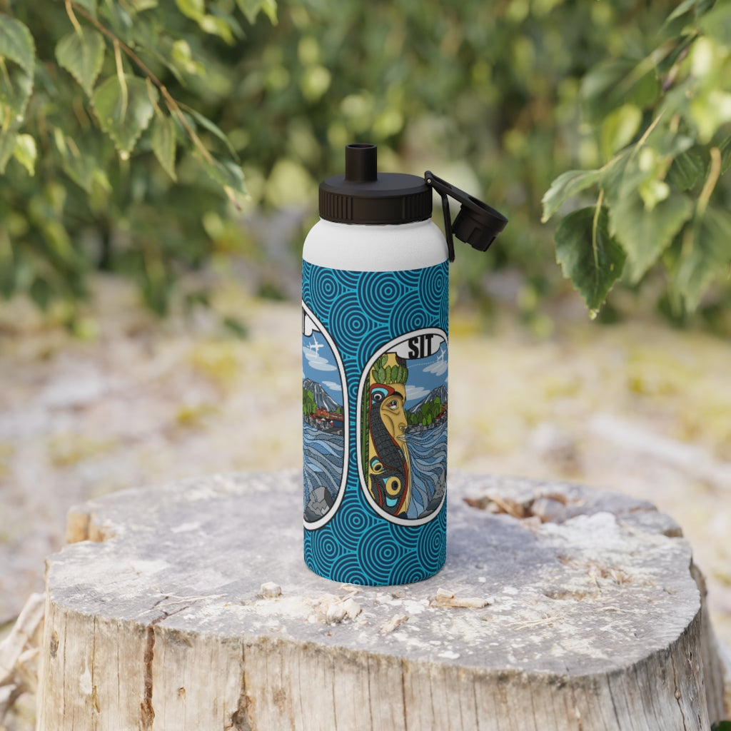 Sitka Stainless Steel Water Bottle, Sports Lid