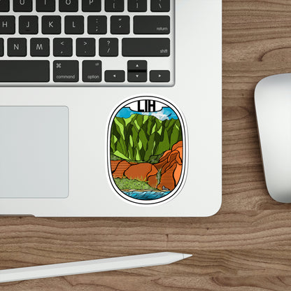 LIH LIHUE Hawaii Die-Cut Stickers