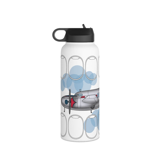 Window collection Stainless Steel Water Bottle, Standard Lid