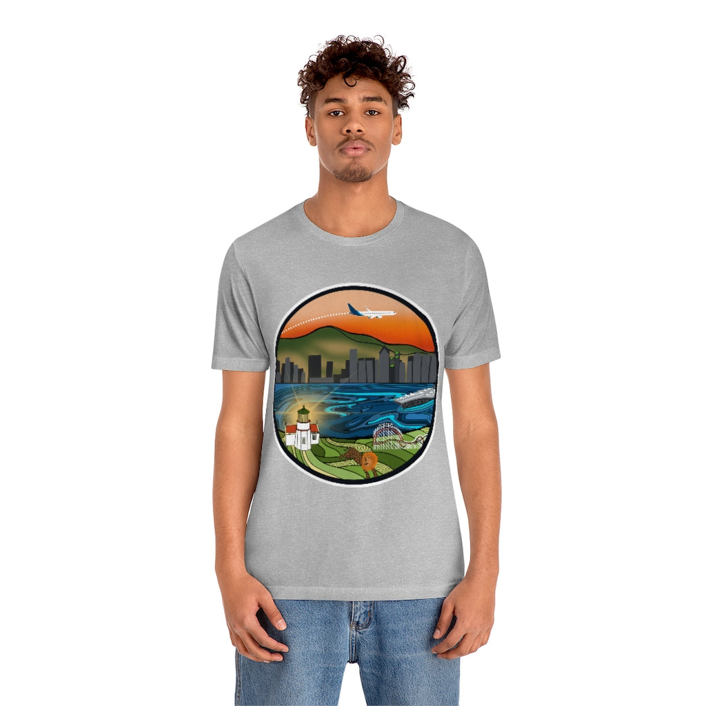 San Diego  Sleeve Tee