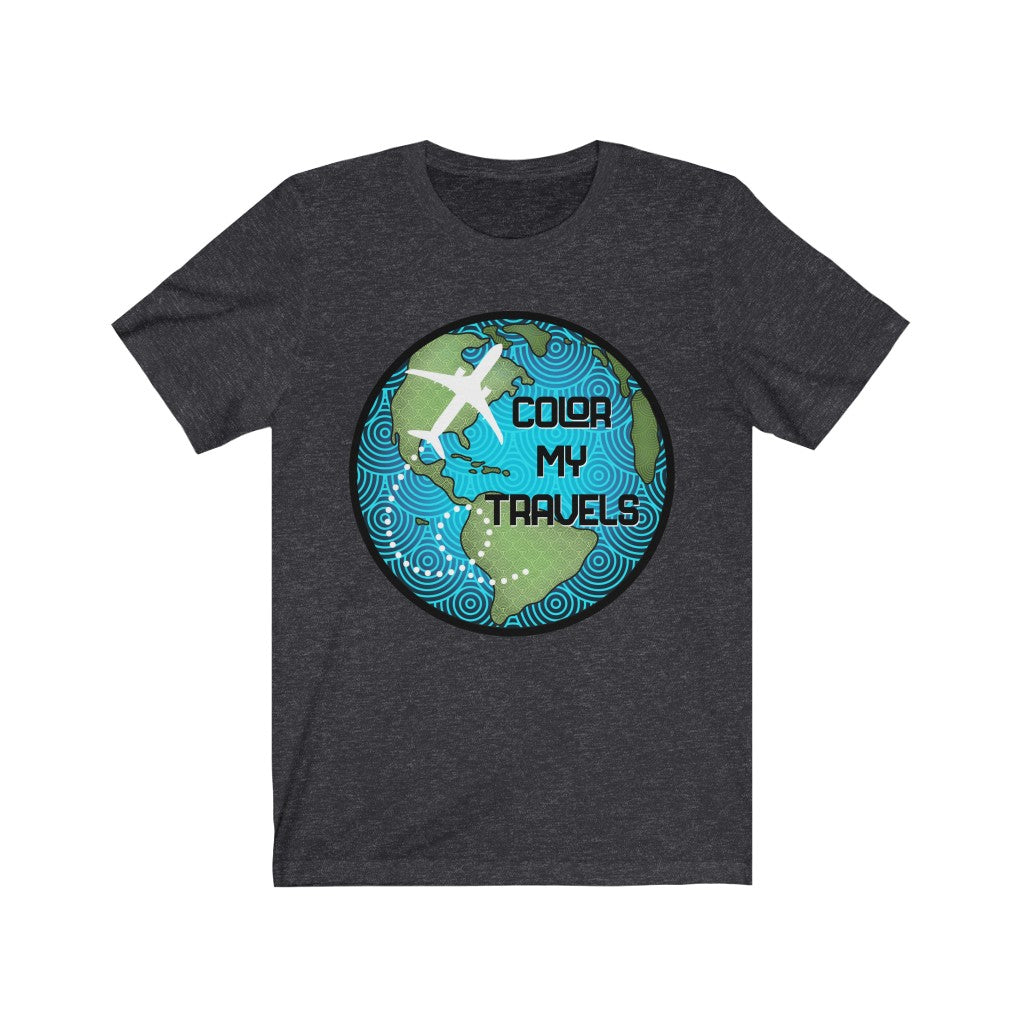 Color My Travels Short Sleeve Tee