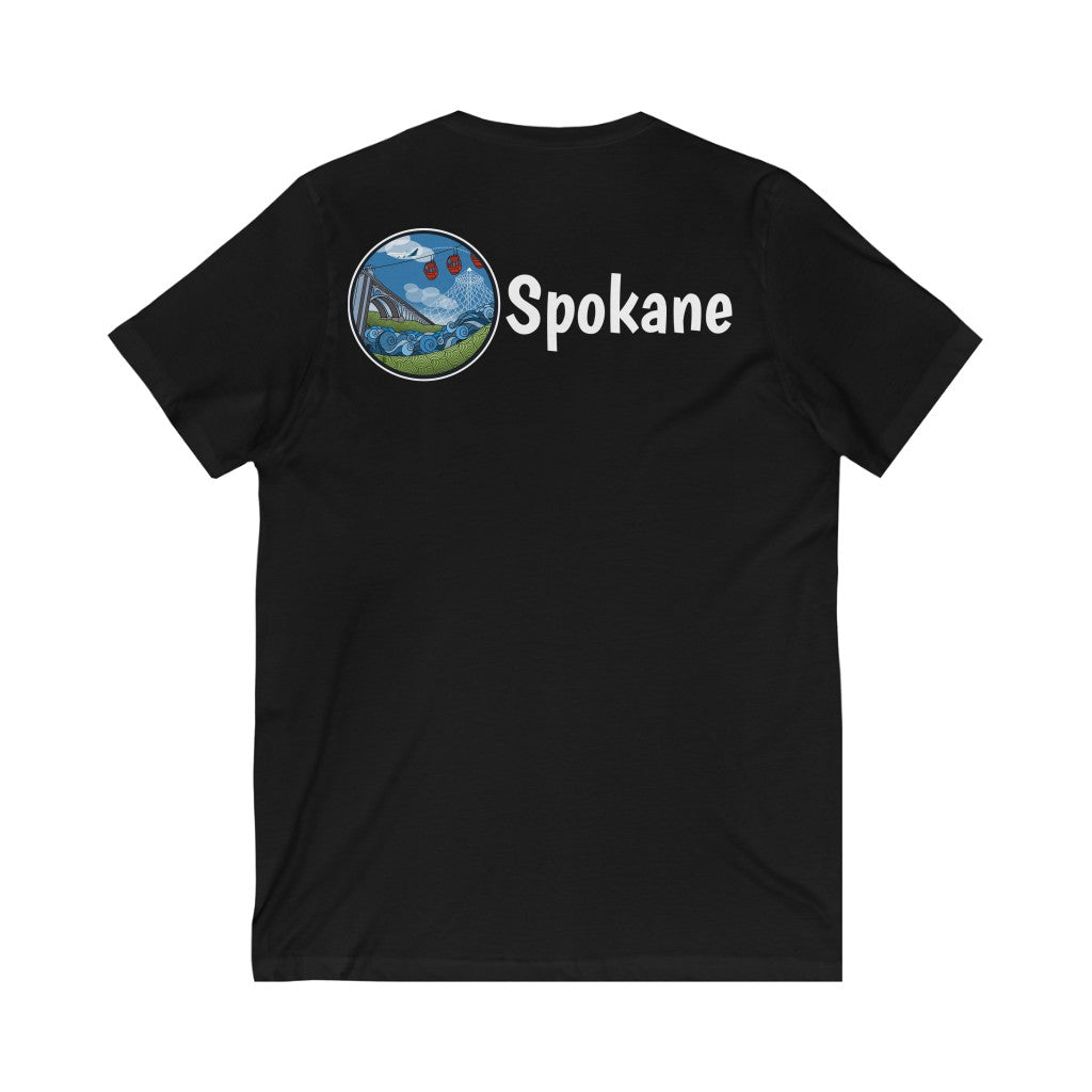 Spokane Short Sleeve V-Neck Tee