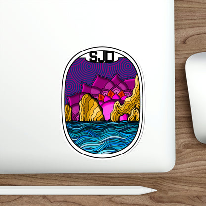 SJD-Cabo San Lucas Die-Cut Stickers