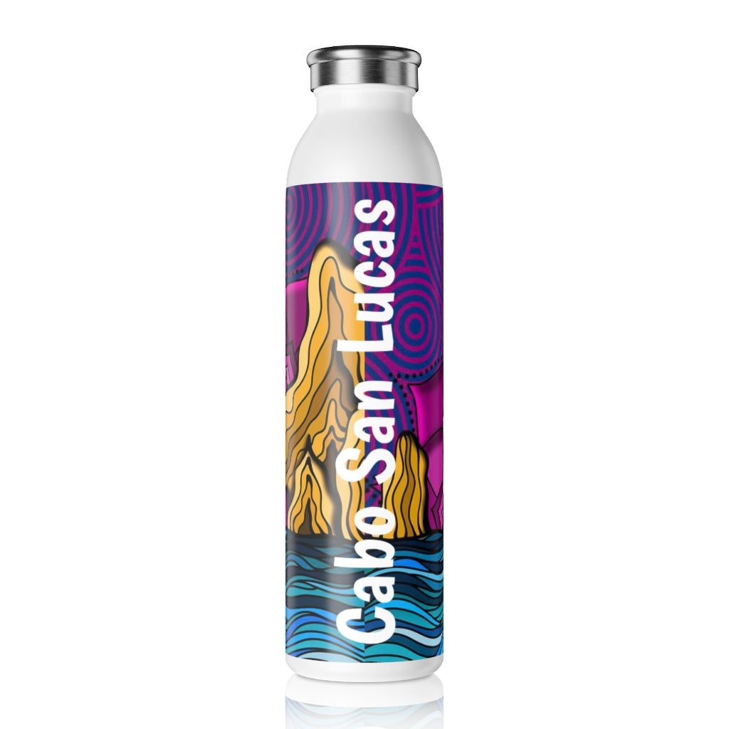 Cabo San Lucas Slim Water Bottle