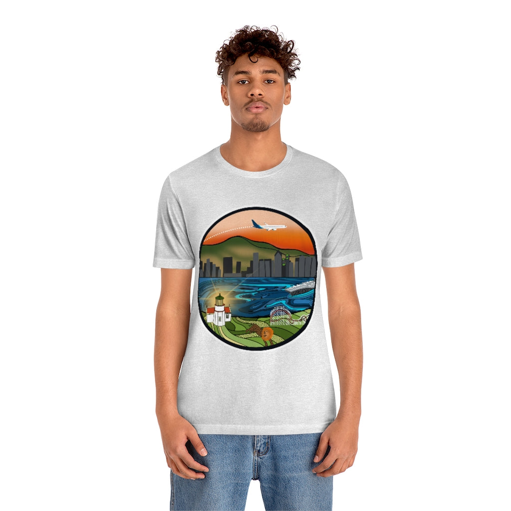 San Diego  Sleeve Tee