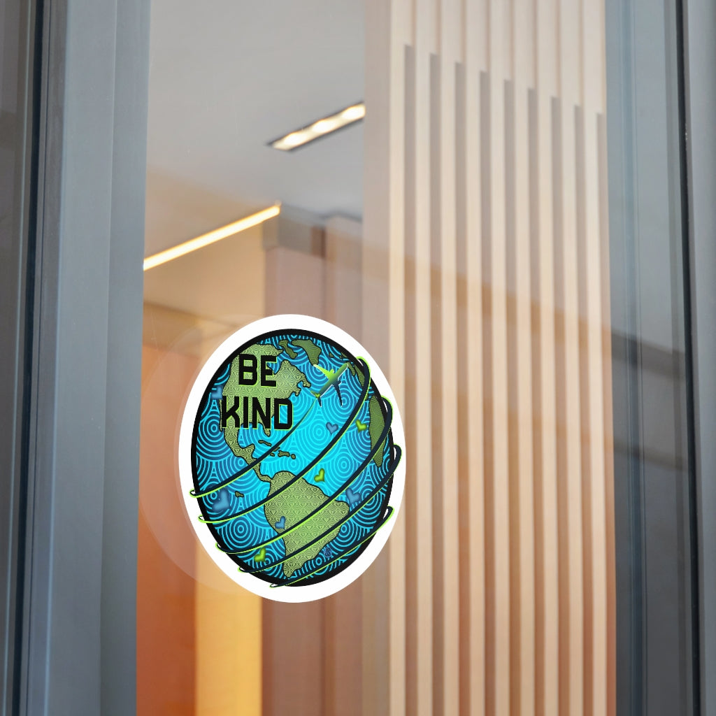 Be KindRound Vinyl Stickers