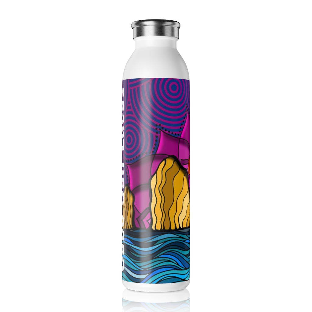 Cabo San Lucas Slim Water Bottle