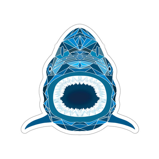 Shark Max Teeth Die-Cut Stickers