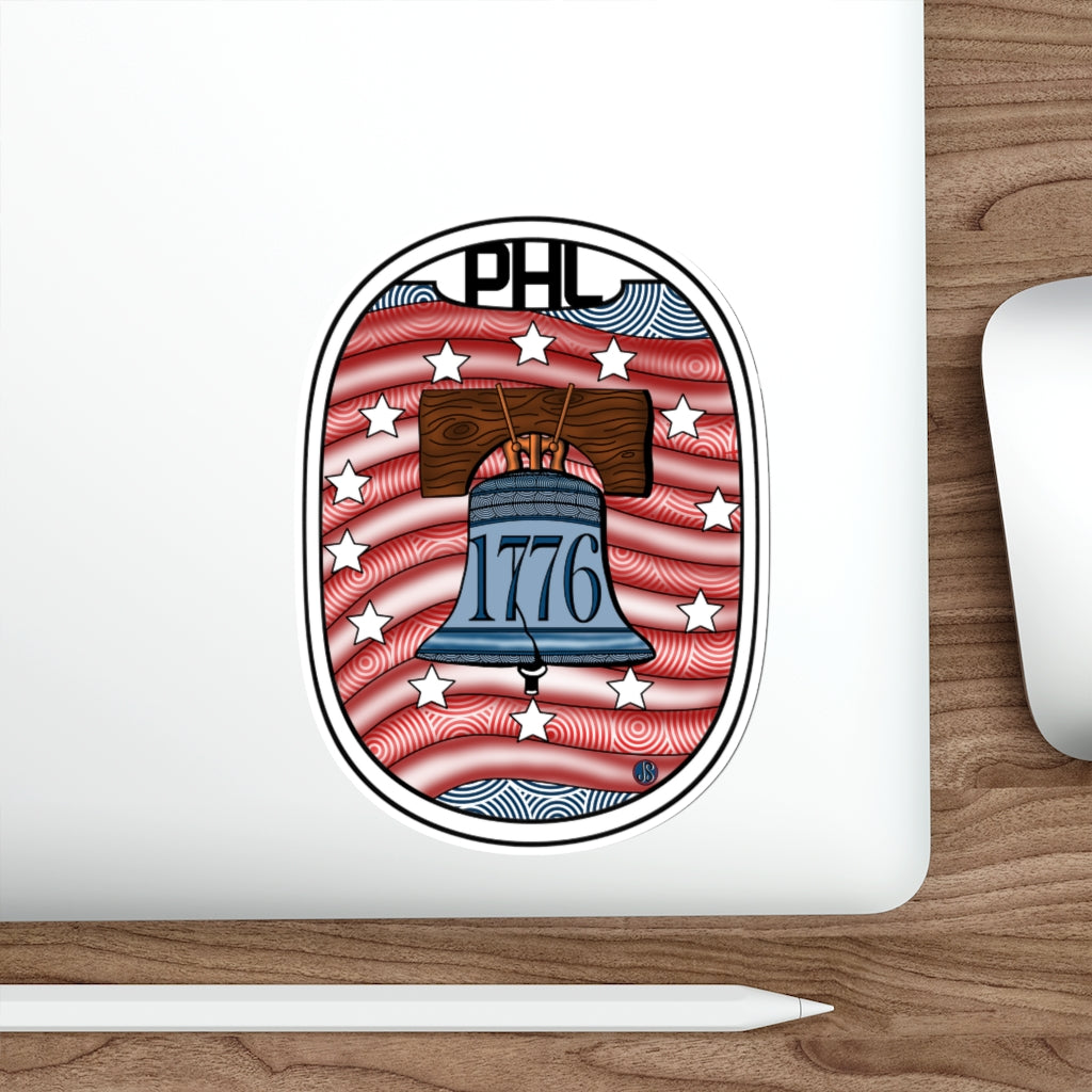 Philadelphia Bell Die-Cut Stickers