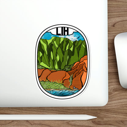 LIH LIHUE Hawaii Die-Cut Stickers