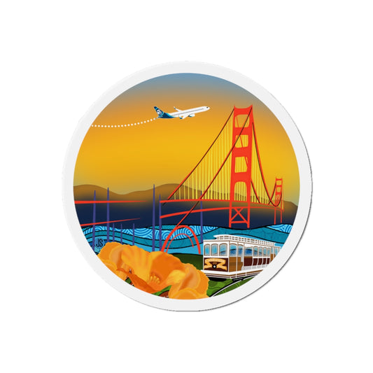 Golden Gate Bridge SFO Magnets