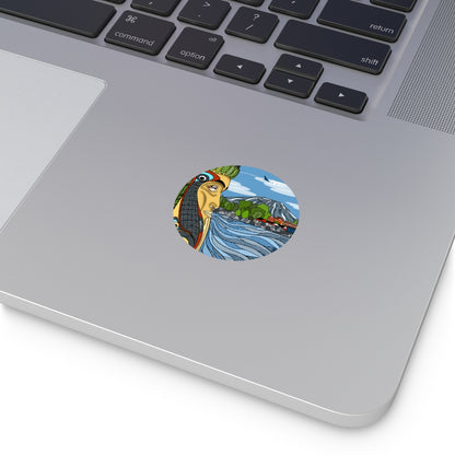 Sitka Round Vinyl Stickers