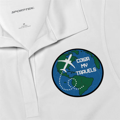 Color My Travels Women's Polo Shirt