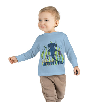 Ocean view Toddler Long Sleeve Tee