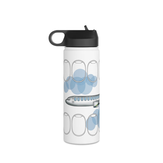 Jet window collection Stainless Steel Water Bottle, Standard Lid