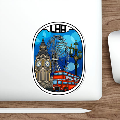 LHR London Die-Cut Stickers