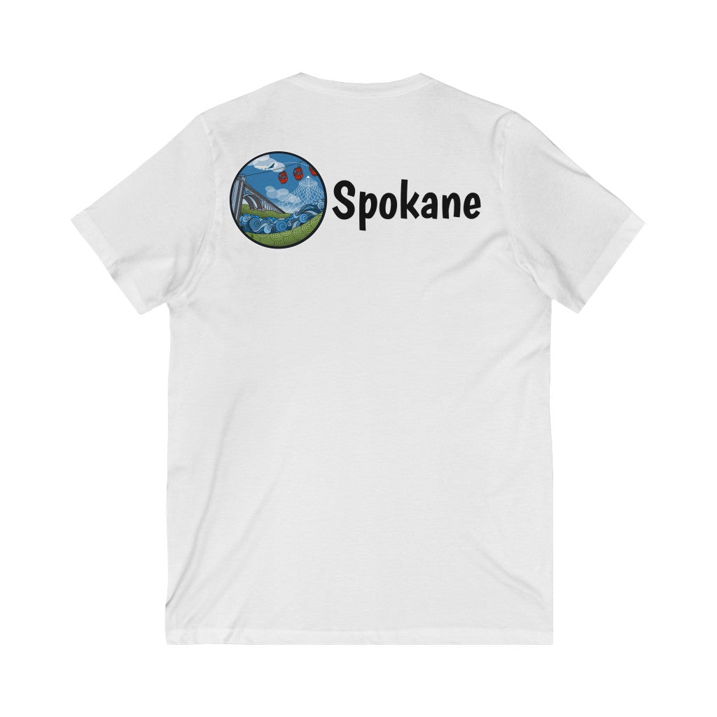 Spokane Short Sleeve V-Neck Tee