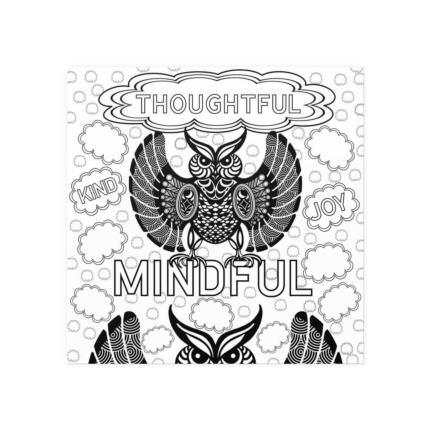 Motivation Poster- Mindful and Thoughtful