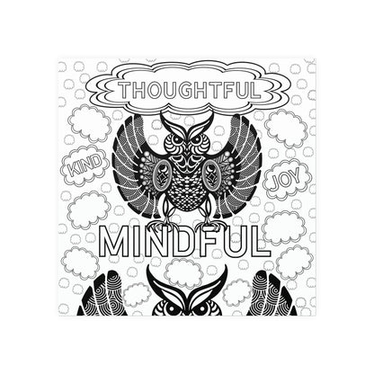 Motivation Poster- Mindful and Thoughtful