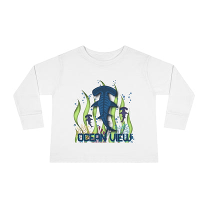 Ocean view Toddler Long Sleeve Tee