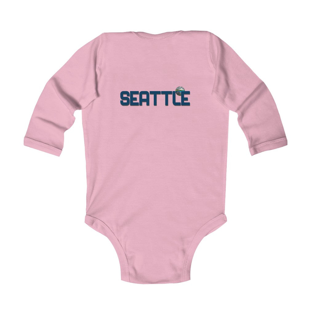 Seattle Infant Long Sleeve Bodysuit