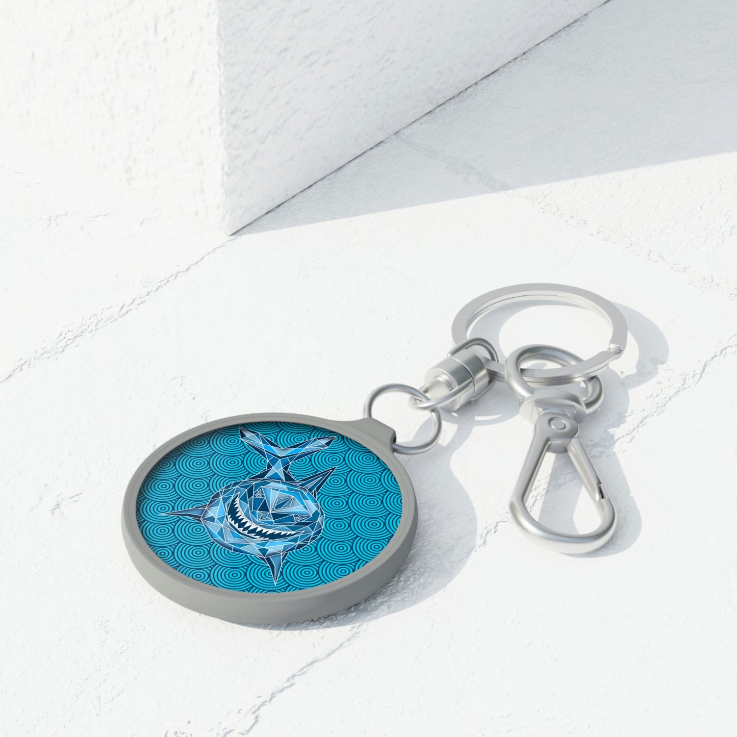 Shark Keyring Tag