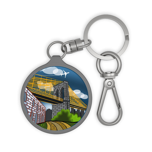 JFK Keyring Tag