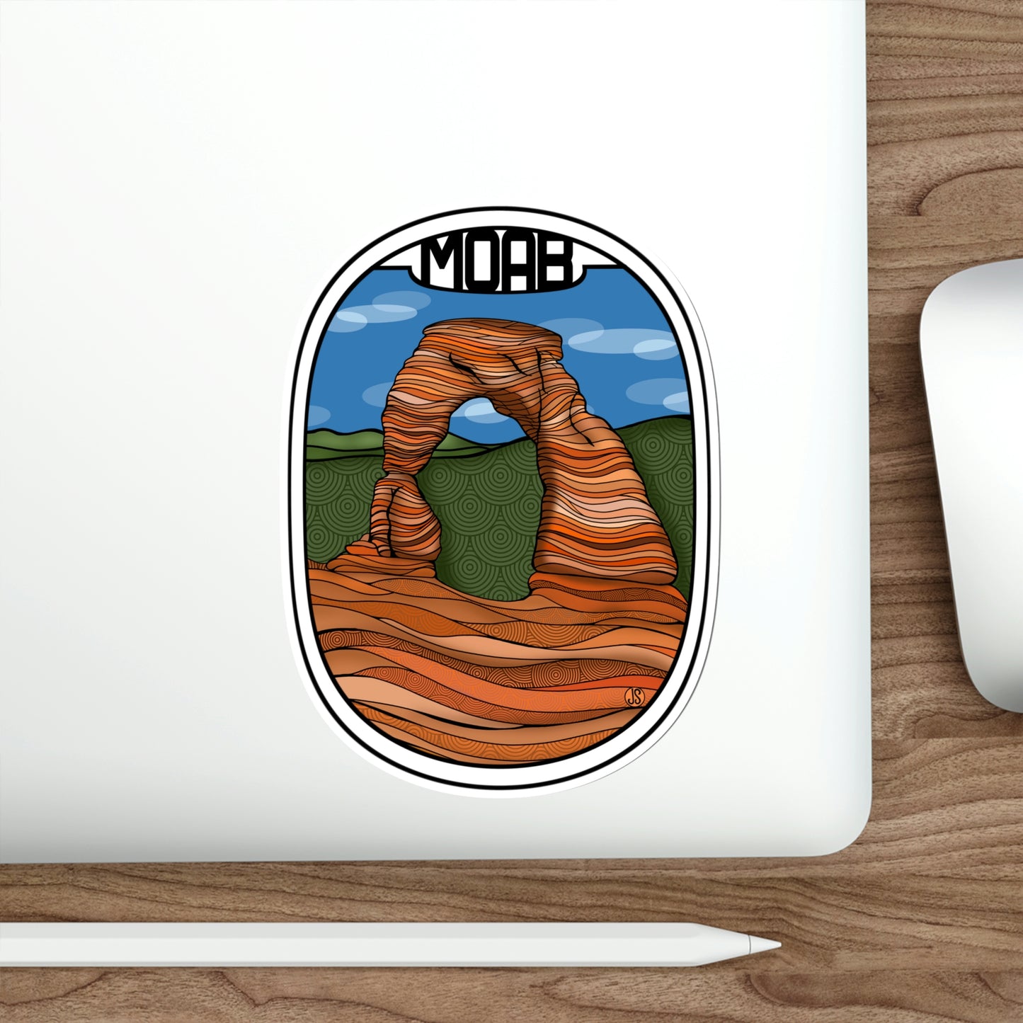 Moab Die-Cut Stickers