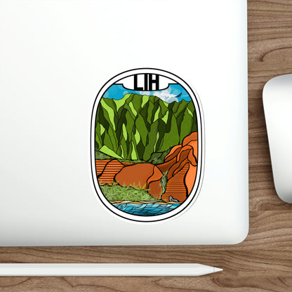 LIH LIHUE Hawaii Die-Cut Stickers