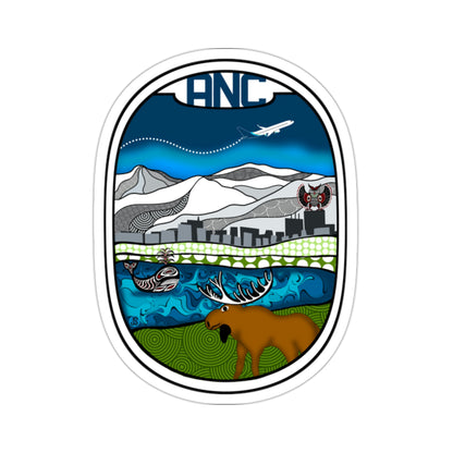 ANC Anchorage Die-Cut Stickers