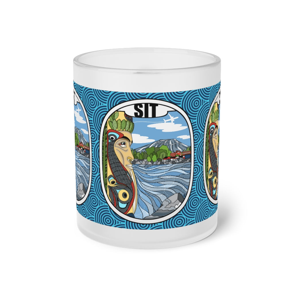 Sitka Frosted Glass Mug