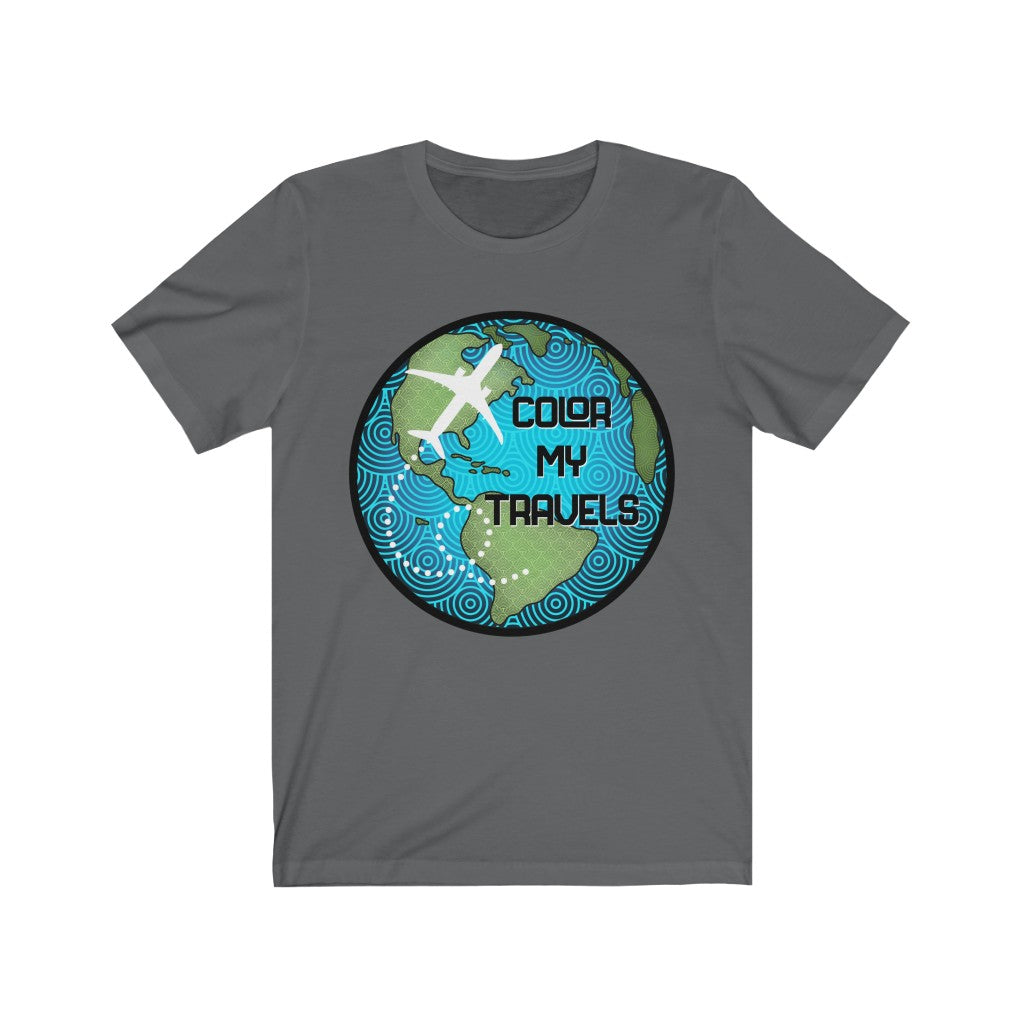 Color My Travels Short Sleeve Tee