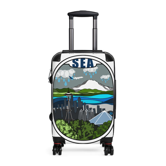 SEA Seattle suitcase