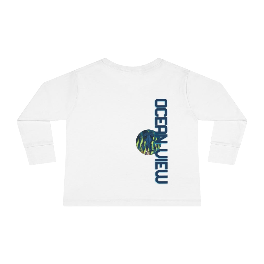 Ocean view Toddler Long Sleeve Tee