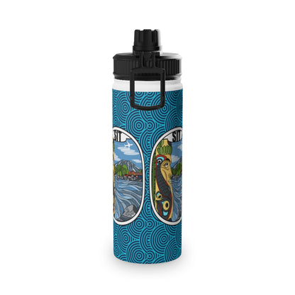 Sitka Stainless Steel Water Bottle, Sports Lid