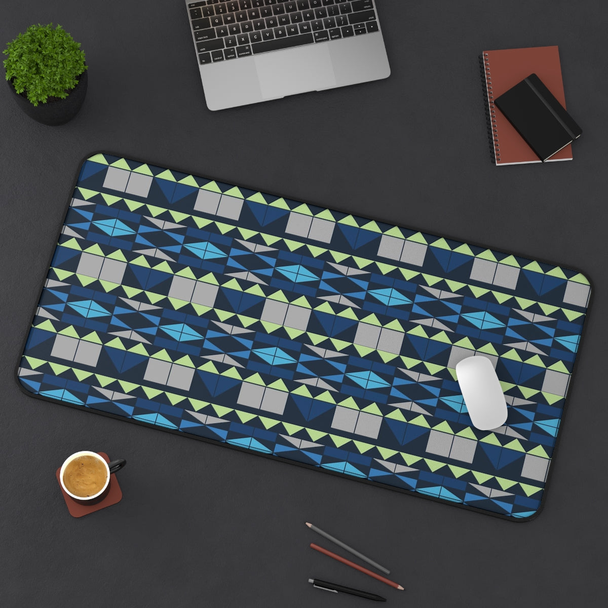 Bulkhead modern Desk Mat