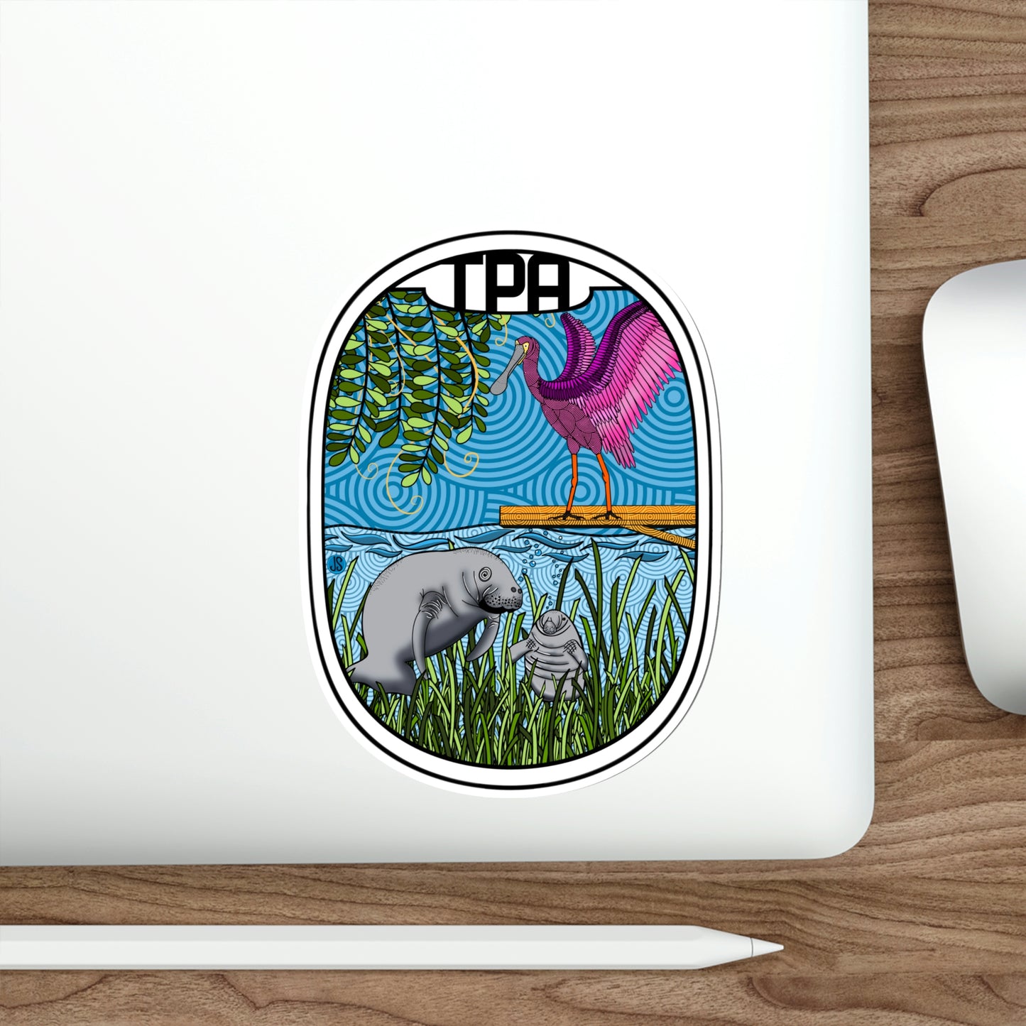 TPA-Tampa Florida Stickers