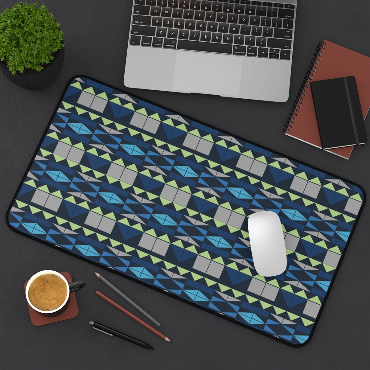 Bulkhead modern Desk Mat