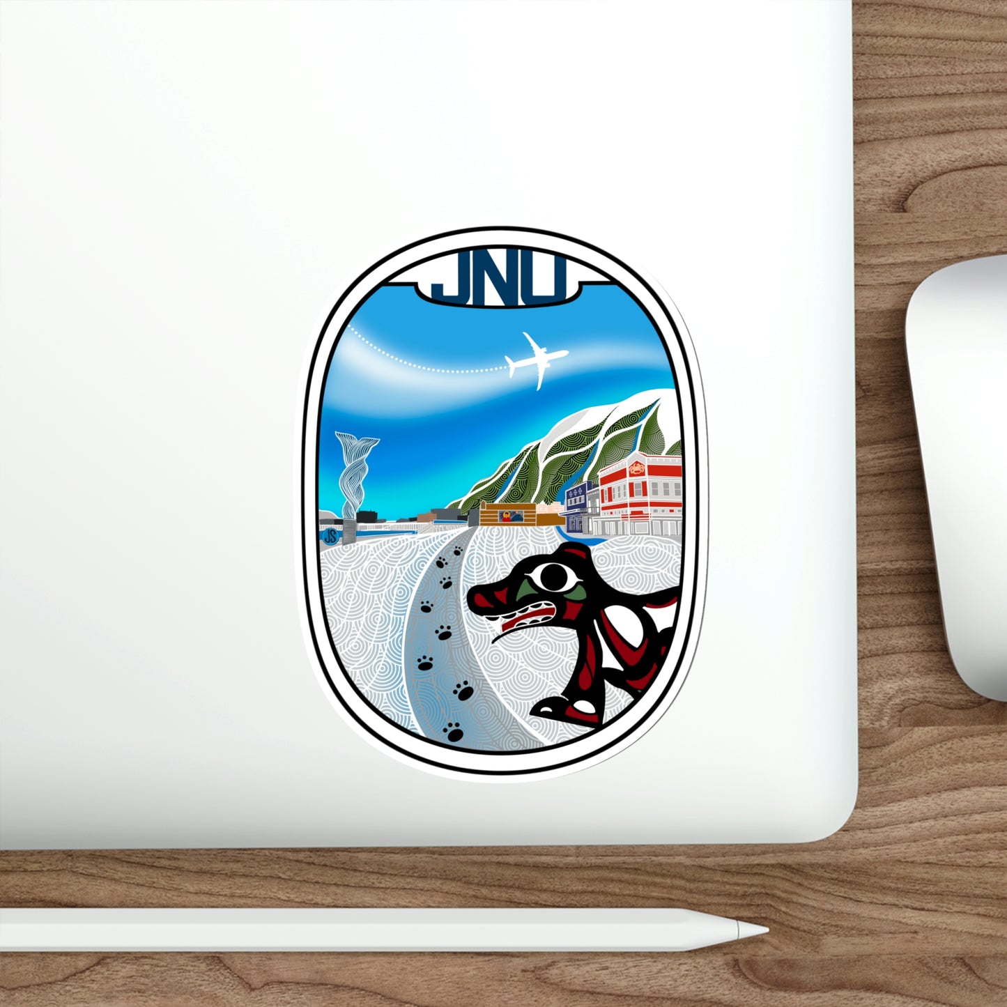 JNU Juneau Die-Cut Stickers