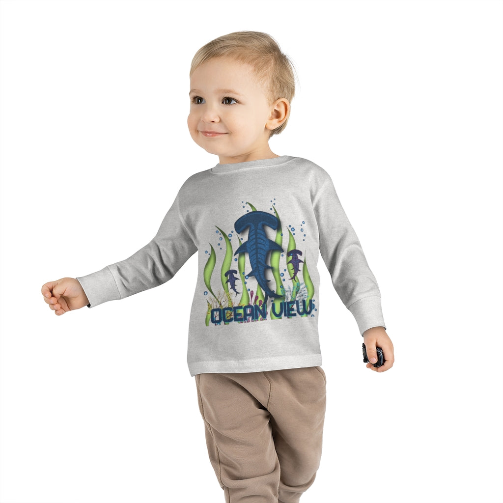 Ocean view Toddler Long Sleeve Tee