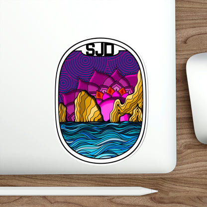 SJD-Cabo San Lucas Die-Cut Stickers