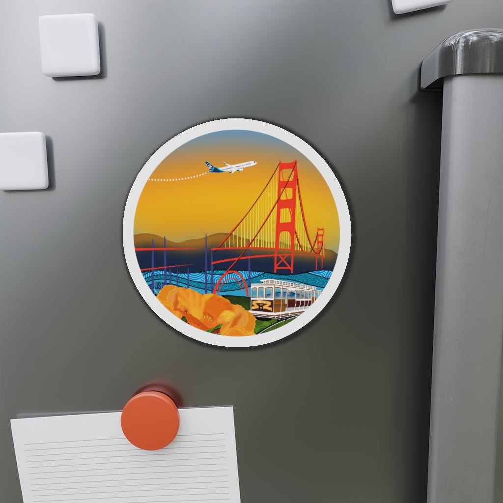 Golden Gate Bridge SFO Magnets