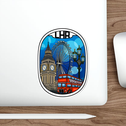 LHR London Die-Cut Stickers